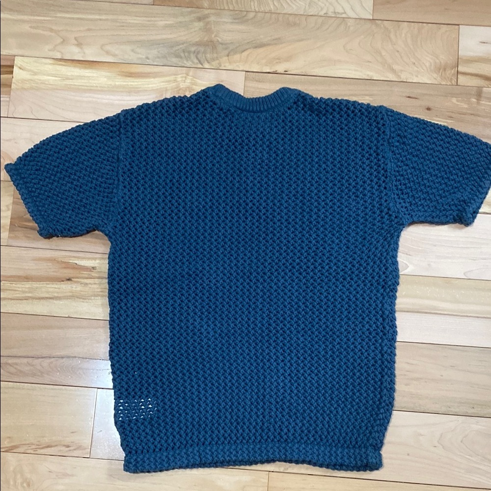 TNA Dusty Blue Knit Sweater - Picture 3 of 15